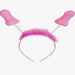 Diablo Picante - 6 Uds Antenas Pito Rosa Purpurina