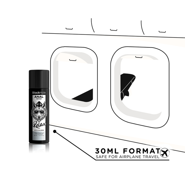 Black Hole - Anal Repair Base Agua Relax Con Hyaluron 30 Ml