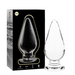 Nebula Series By Ibiza - Modelo 4 Plug Cristal Transparente 11 Cm -o- 5 Cm