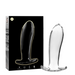 Nebula Series By Ibiza - Modelo 5 Plug Cristal Transparente 12.5 Cm -o- 3.5 Cm
