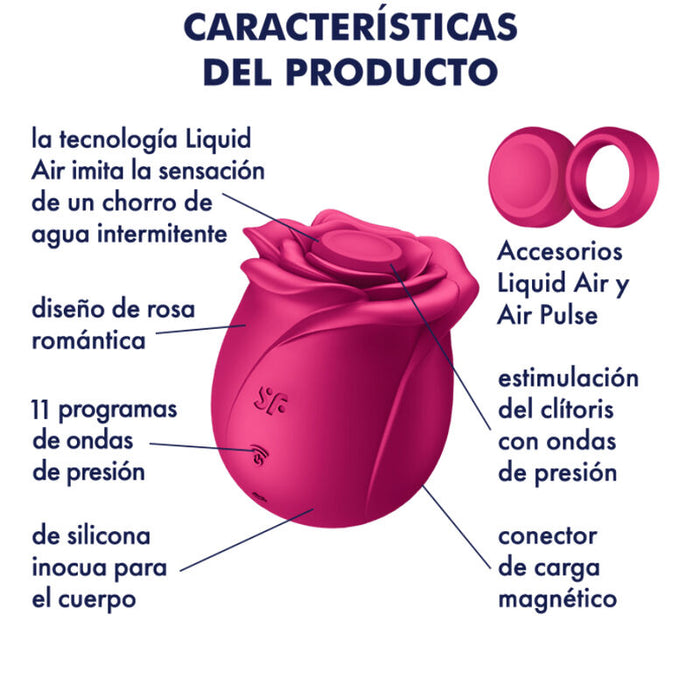 Satisfyer - Air Pulse Pro 2 Classic Blossom Vibrador