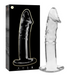 Nebula Series By Ibiza - Modelo 19 Dildo Cristal Transparente 18.5 Cm -o- 4 Cm