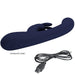 Pretty Love - Lamar Vibrador Rabbit & Punto G Azul