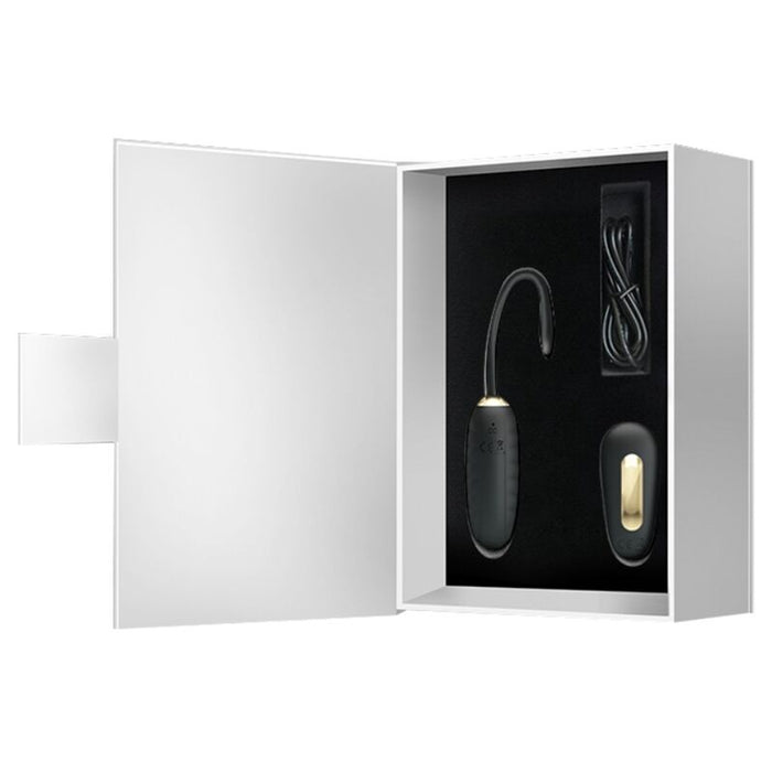 Pretty Love - Doreen Huevo Vibrador De Lujo Recargable Negro Control Remoto