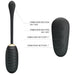 Pretty Love - Doreen Huevo Vibrador De Lujo Recargable Negro Control Remoto