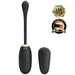 Pretty Love - Doreen Huevo Vibrador De Lujo Recargable Negro Control Remoto
