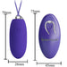 Pretty Love - Jenny Youth Huevo Vibrador Control Remoto Violeta