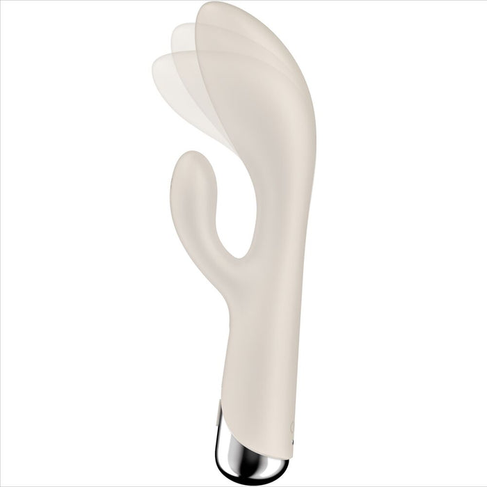 Vibrador Satisfyer  Spinning Rabbit 1 Estimulacion Clitoris Y Punto G Beige