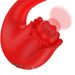 Mia - Selena Estimulador Vibrating + Tapping Rojo