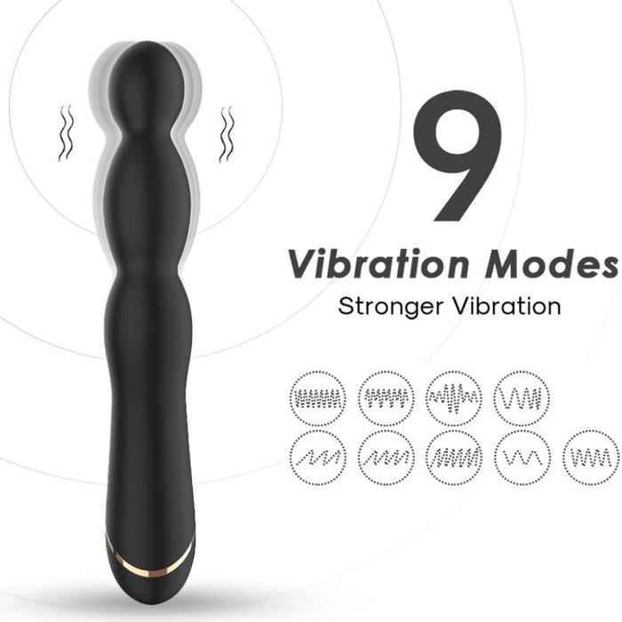 Armony - Bambu Vibrador Ajustable Negro