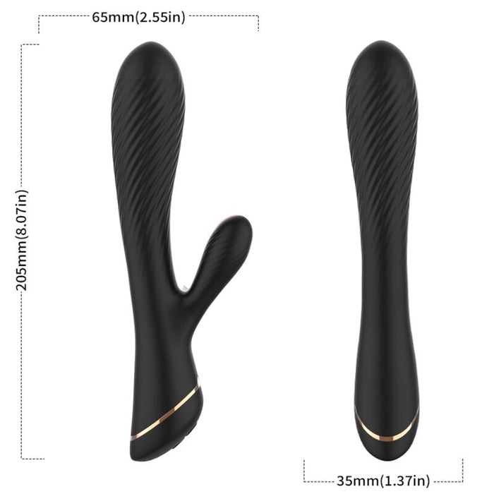 Armony - Vibrador Rabbit Silicona Negro