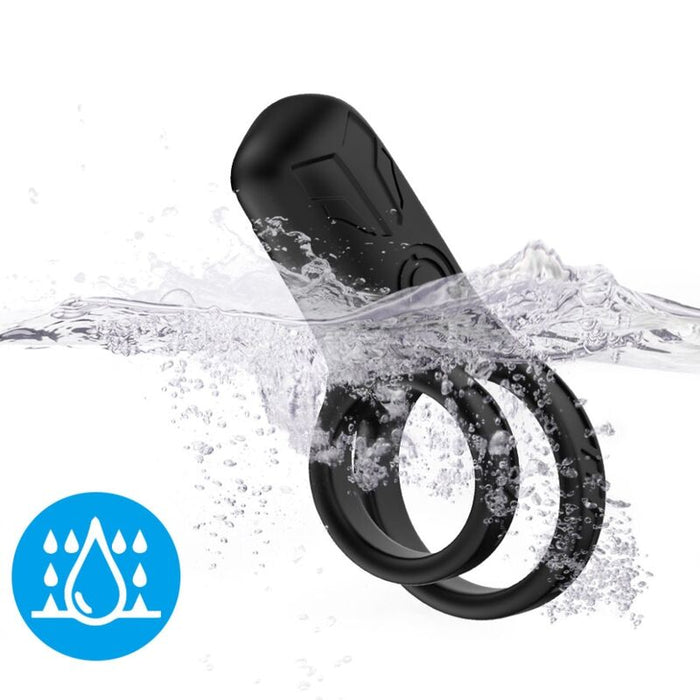 Armony - Doble Anillo Vibrador Negro
