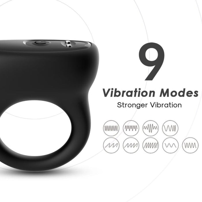 Armony - Anillo Vibrador Negro