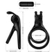 Armony - Traveler Anillo Doble Vibrador Pareja Rabbit Negro