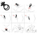 Armony - Traveler Anillo Doble Vibrador Pareja Rabbit Negro