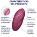 Satisfyer - Tap & Climax 1 Vibrador Lay-on Rojo