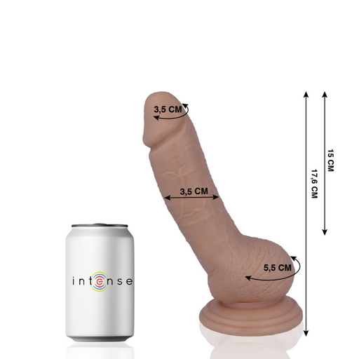 Mr Intense - 8 Pene Realístico 17.6 Cm -o- 3.5 Cm