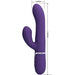 Pretty Love - Vibrador Punto G Multifunción Morado