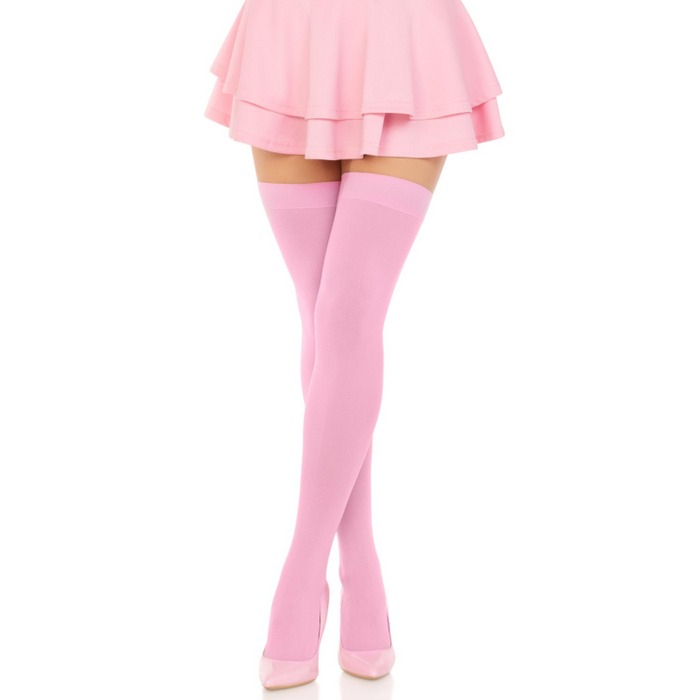 Leg Avenue - Medias Nailon Rosa