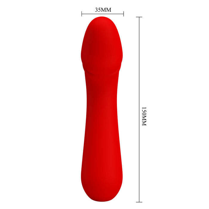 Pretty Love - Cetus Vibrador Recargable Rojo