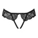 Livco Corsetti Fashion - Love Story Lc 90679 Panty Crotchless Negro L/xl