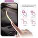 Pretty Love - Elvira Kegel Balls App Control Remoto Morado