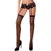 Livco Corsetti Fashion - Mandirin Lc 90529 Panty + Liguero Negro S/m