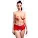 Chilirose - Cr 4641 Panties Crotchless Rojo L/xl