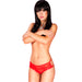 Chilirose - Cr 3614 Panties Rojo L/xl