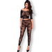 Chilirose - Cr 4661 Top & Leggins Negro S/m