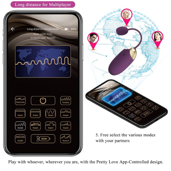 Pretty Love - Abner App Lila