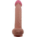 Pretty Love - Sliding Skin Series Dildo Realístico Con Ventosa Piel Deslizante Moreno 26 Cm