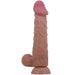 Pretty Love - Sliding Skin Series Dildo Realístico Con Ventosa Piel Deslizante Moreno 24 Cm