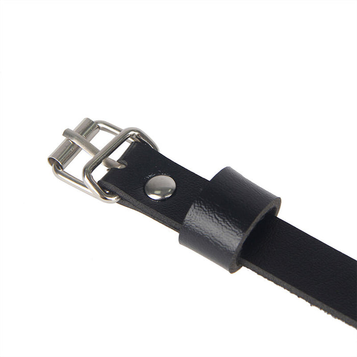 Subblime - Arnés Cintura Y Piernas Cuero Negro Talla Única