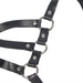 Subblime - Arnés De Cuerpo Correas Ajustable Cuero Negro Talla Única