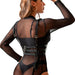 Subblime - Arnés Forma Corset Detalle Cadenas Talla Única