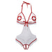 Subblime - Disfraz De Enfermera Sexy Sin Entrepierna L/xl
