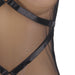 Subblime - Vestido Transparente Cuello Halter Negro S/m