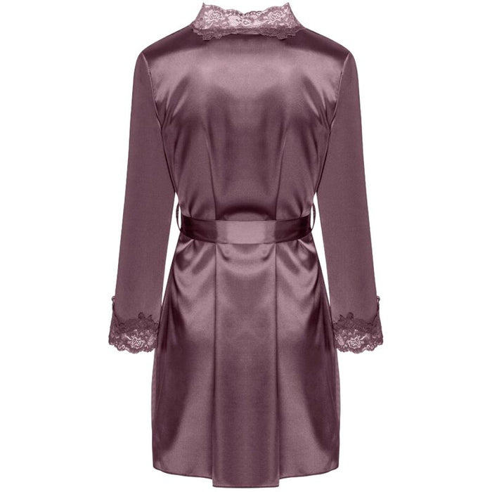 Livco Corsetti Fashion - Jacqueline Lc 90249 Bata + Camisa + Panty Violet L/Xl