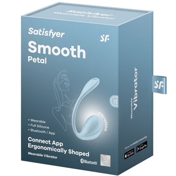 Satisfyer - Smooth Petal Estimulador Punto G Celeste App Gratuita