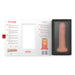 Oninder - Large Bogotá Dildo Vibrador 9 Velocidades Natural 22 Cm -o- 4.5 Cm - App Gratuita