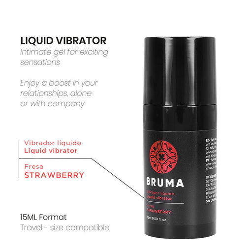 Bruma - Vibrador Líquido Fresa