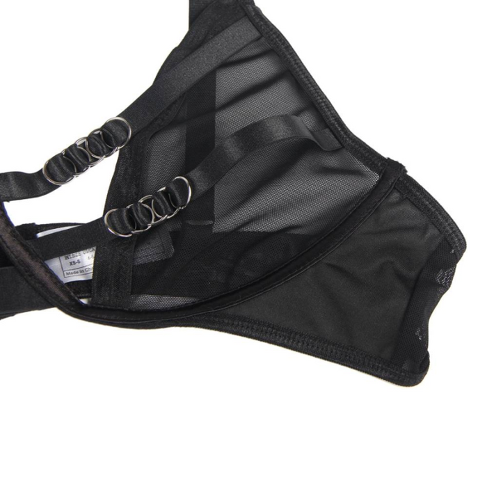 Subblime - Set Dos Piezas Sujetador Transparencias Y Tiras S/m