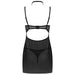 Livco Corsetti Fashion - Binella Set Babydoll + Tanga Negro S/m