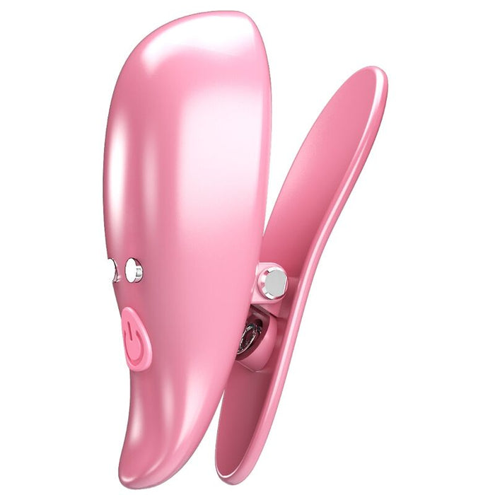 Pretty Love - Leaf Pinzas Vibratorias Para Pezones Rosa
