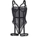 Subblime - Teddy Con Liguero Detalle Tiras Pecho Negro S/m