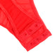 Subblime - Teddy Con Liguero Detalle Tiras Pecho Rojo S/m