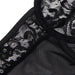 Subblime - Teddy Con Liga Detalle Encajes Y Tiras Negro L/xl
