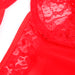 Subblime - Teddy Con Liga Detalle Encaje Y Tiras Rojo S/m