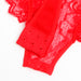 Subblime - Teddy Con Liga Detalle Encaje Y Tiras Rojo S/m